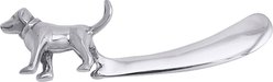 Mariposa Labrador Spreader Serving Platter, Silver
