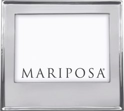 Mariposa Signature Statement Picture Frame, Silver, 5 x 7 in