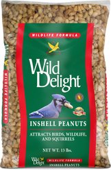 Wild Delight Inshell Peanuts Wild Bird Food, 13-lb bag
