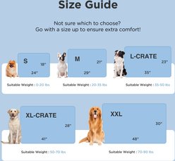 Bedsure Basic Thin Cooling Fully Machine Washable Dog Mat, Blue, Large Crate slide 2 of 7