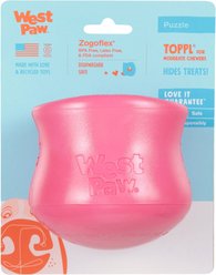 West Paw Limited Edition Toppl Dog Toy, Geranium, Large slide 2 of 6