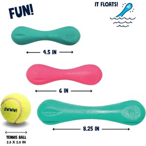 West Paw Limited Edition Hurley Dog Toy, Teal, Large