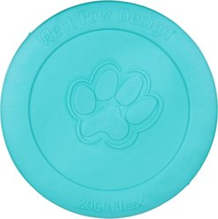 West Paw Limited Edition Zisc Dog Toy, Teal, Small