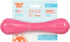 West Paw Limited Edition Hurley Dog Toy, Geranium, Large slide 2 of 6