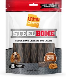Ultra Chewy UC Steel Peanut Butter Flavored Dog Bone, 13-oz bag, 3 count