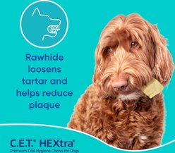Virbac C.E.T. HEXtra Dental Chews for Dogs, 11-25 lbs slide 2 of 7