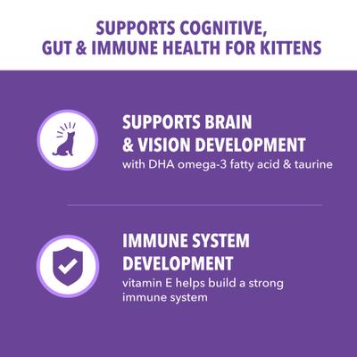 Show full view: Iams Proactive Health Kitten Chicken Recipe Dry Cat Food, 16-lb bag slide 4 of 9