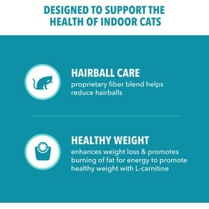 Iams Proactive Health Indoor Weight & Hairball Care Chicken & Turkey Recipe Dry Cat Food, 3.5-lb bag