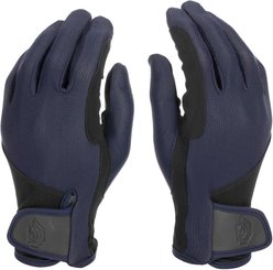 Equinavia Ebba Mesh Summer Horse Riding Gloves, Navy, 7