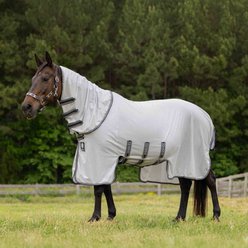 Equinavia Vern Full Protect Horse Fly Sheet, Silver Grey, 72-in