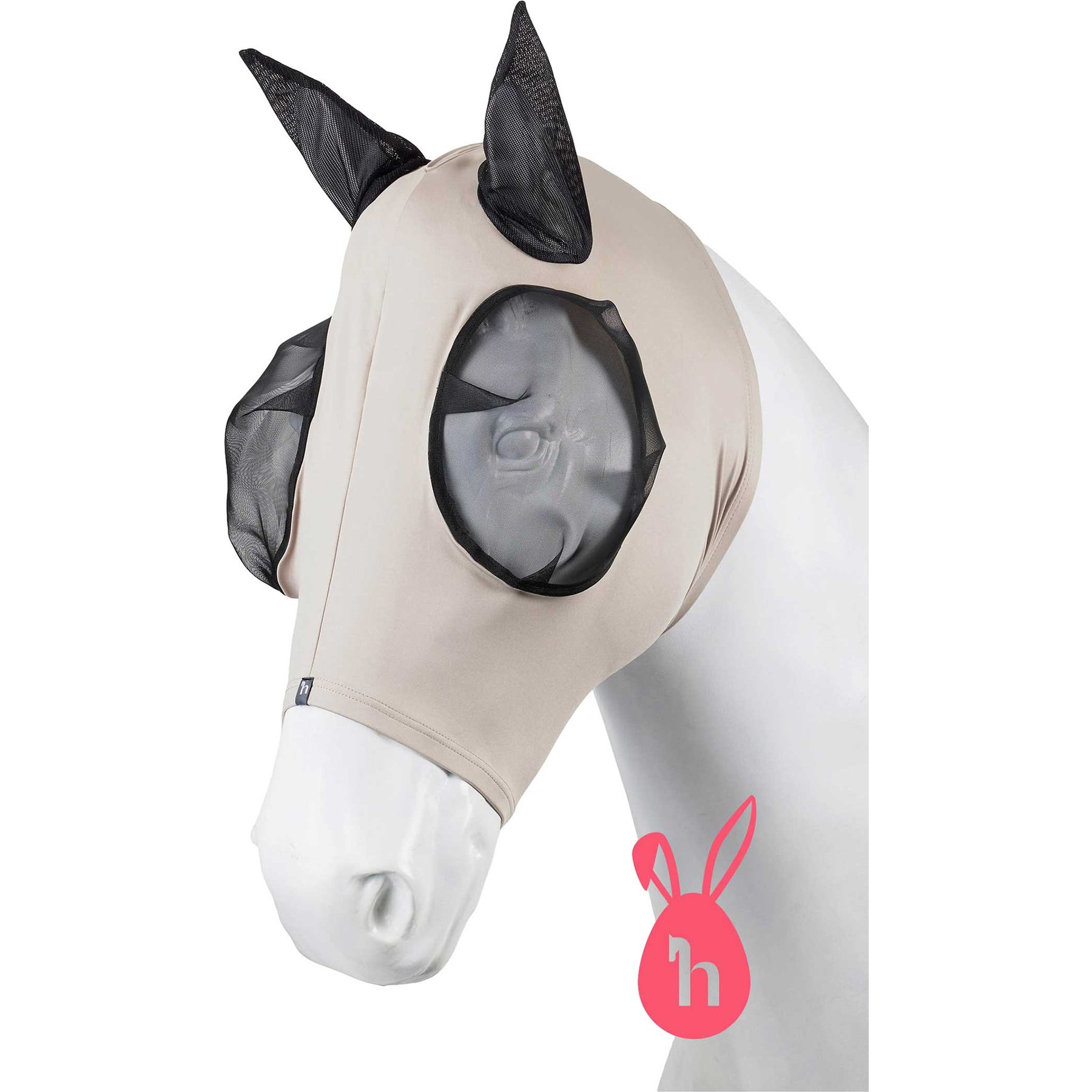 Horze Elastic Pull-On Horse Fly Mask, Atmosphere, Pony