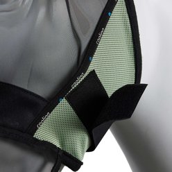Horze Cooling Long Nose Horse Fly Mask, Celadon Green, Large slide 2 of 4