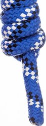 Equinavia Iris Soft Horse Lead with Snap, Royal Blue/White/Black slide 2 of 4