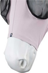 Horze Elastic Zip-Up Horse Fly Mask, Orchid Tint, Horse slide 2 of 4