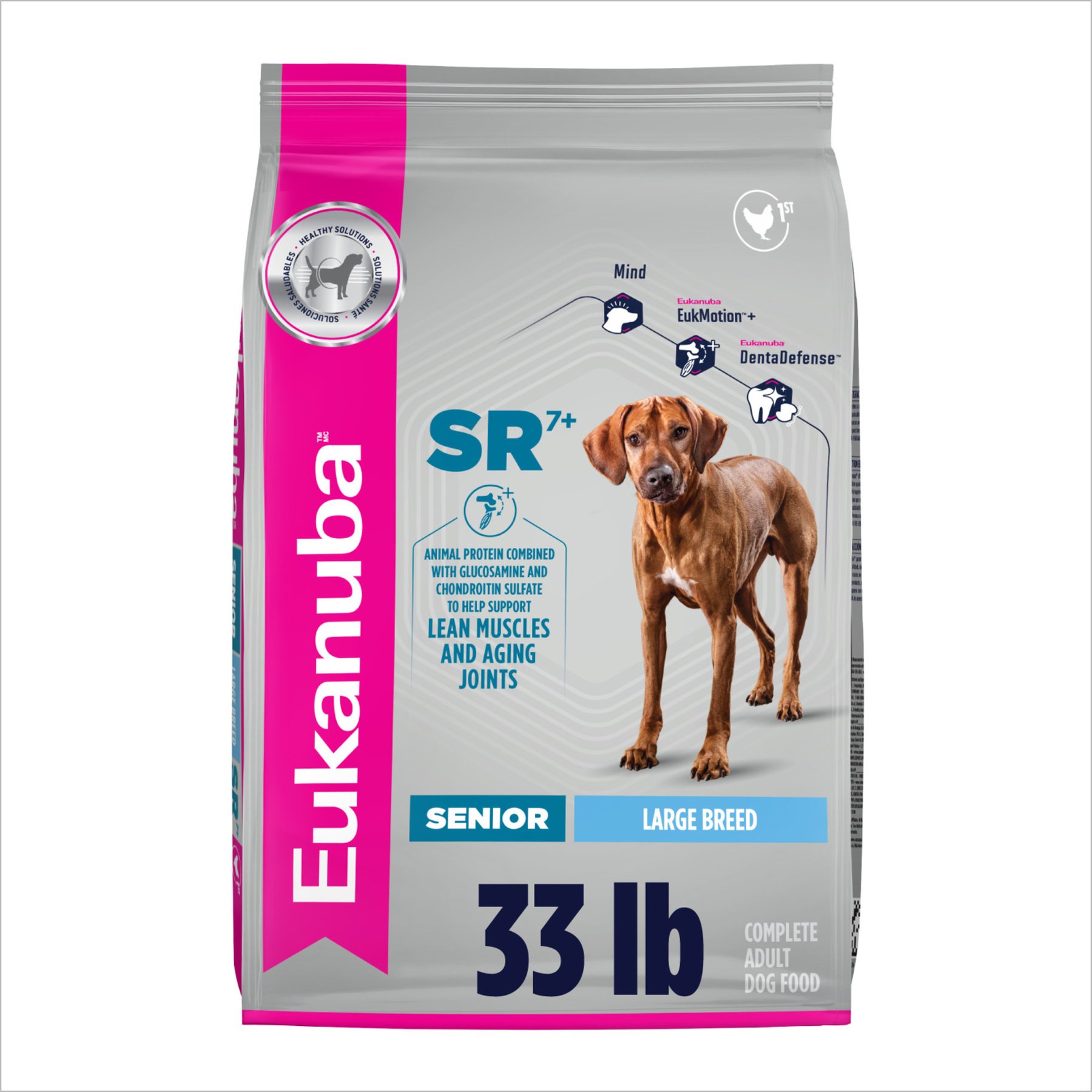 Eukanuba Senior Large Breed Dry Dog Food, 33-lb bag