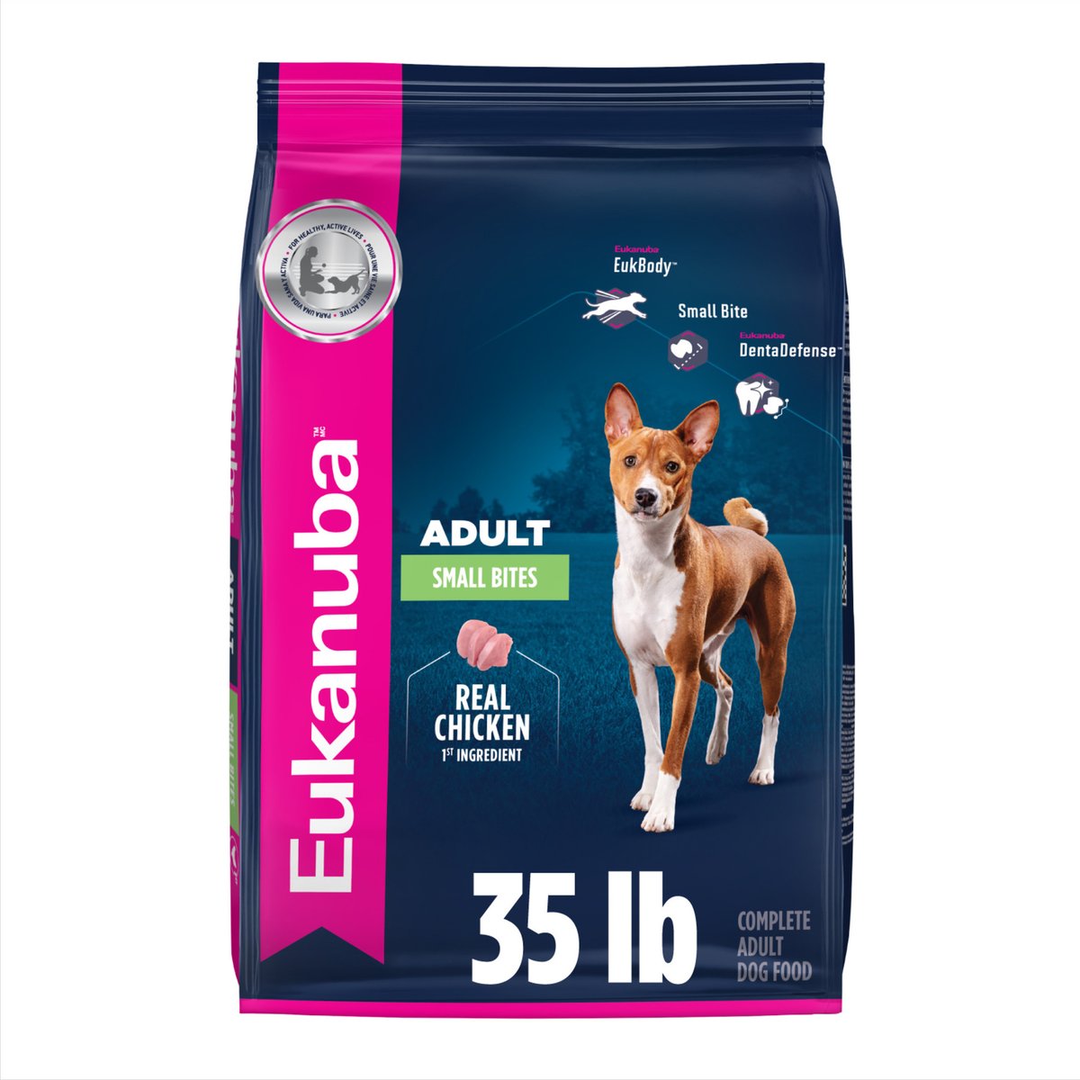 Eukanuba Adult Small Bites Dry Dog Food, 35-lb bag