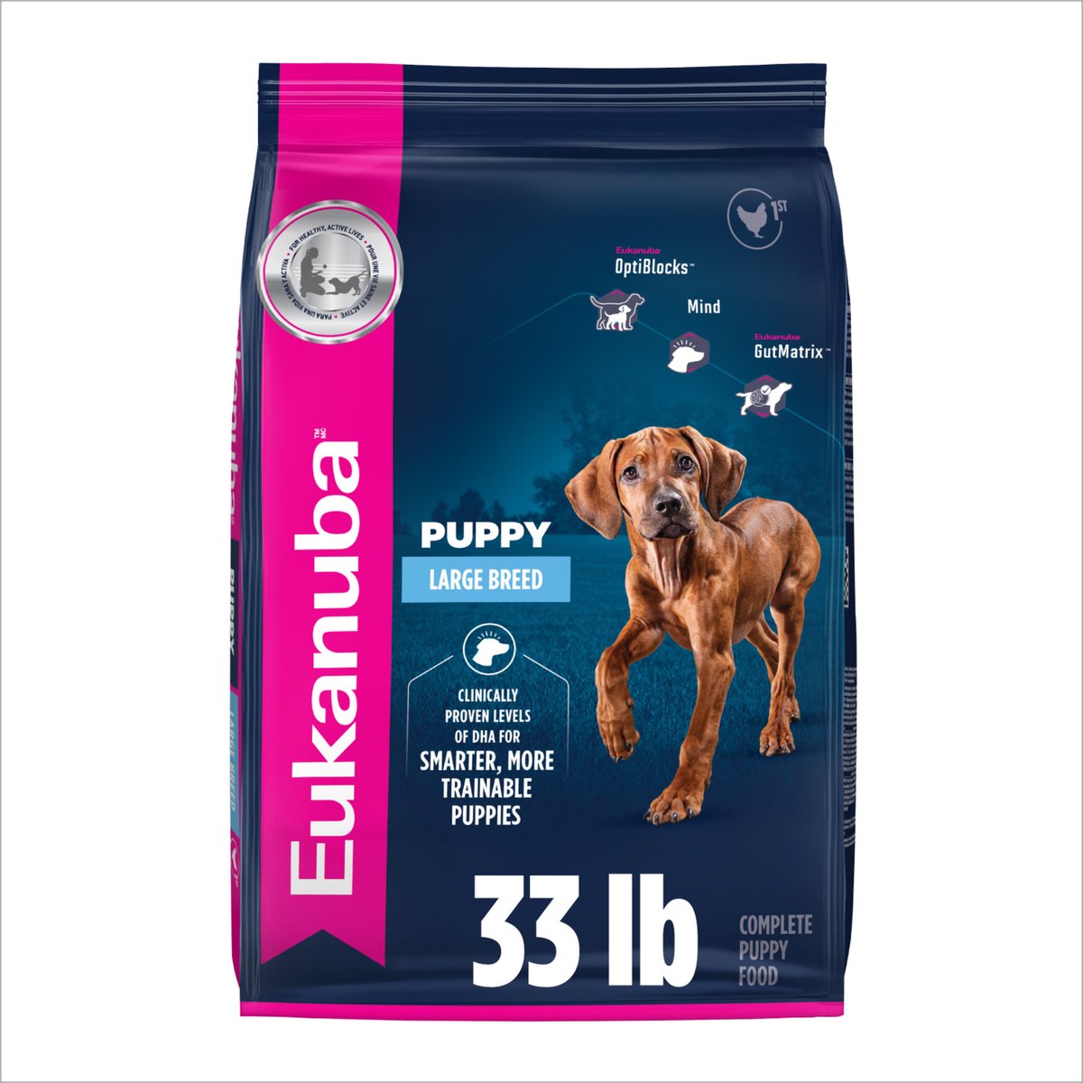 Eukanuba Puppy Large Breed Dry Dog Food, 33-lb bag