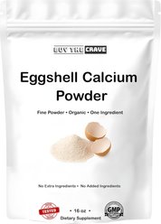 Buy The Crave Bone Health Eggshell Calcium Powder Supplement Dogs & Cats, 16-oz bag slide 1 of 5