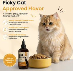 Altira Savory Roasted Chicken Flavored Hip & Joint Liquid Supplement for Cats, 8-fl oz bottle, 24 count slide 2 of 6