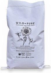 Ohio Till Farmstead Wild & Pure Black Oil Sunflower Wild Bird Seed Food, White, 15-lb bag