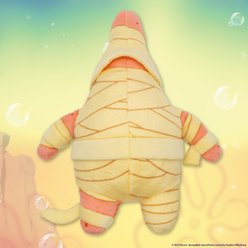 SpongeBob Patrick Mummy Costume Squeaky Plush Dog Toy, Pink slide 2 of 6
