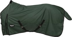 Tough1 Basics 1200D Turnout Horse Sheet, Hunter Green, 78-in