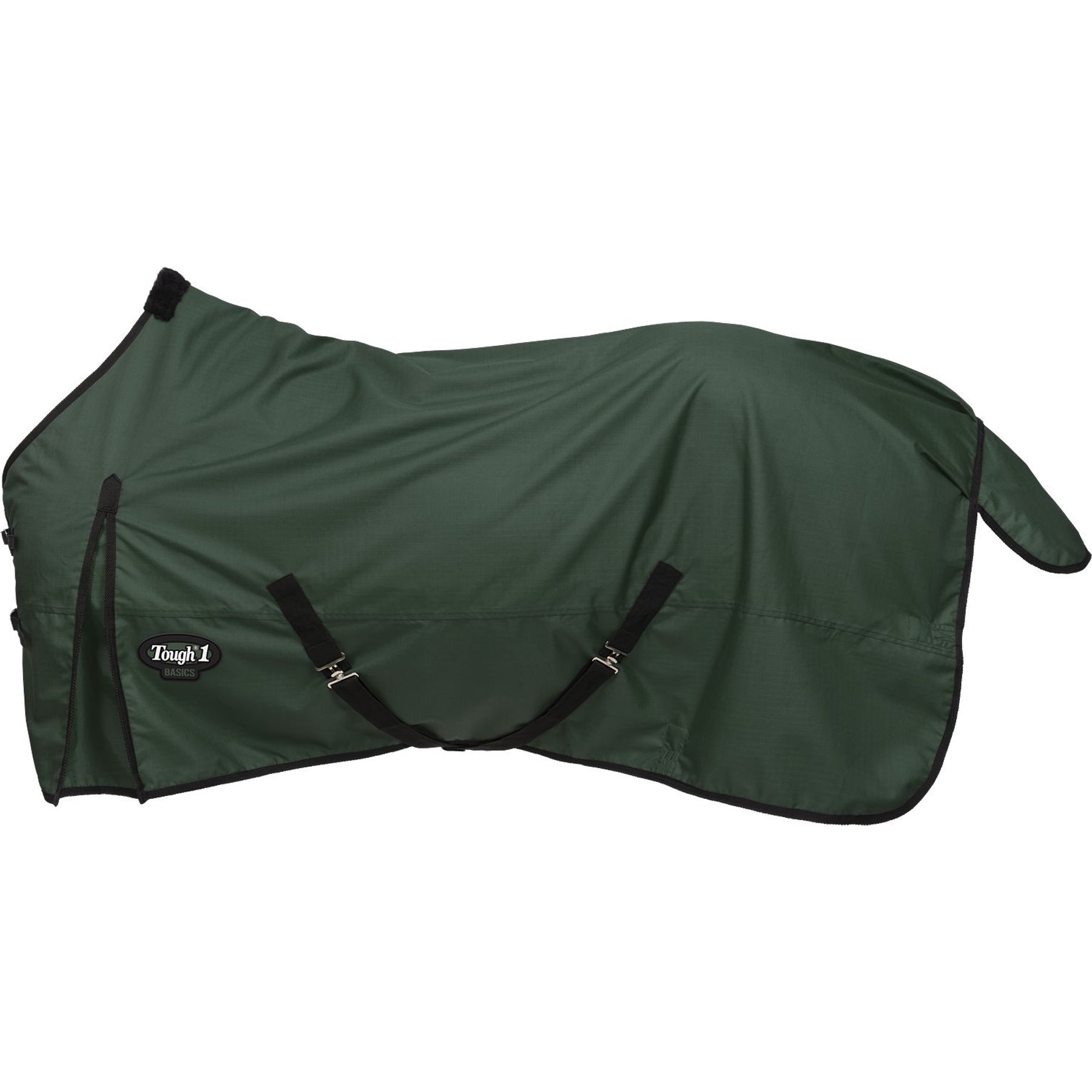 Tough1 Basics 1200D Turnout Horse Sheet, Hunter Green, 69-in