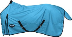 Tough1 Basics 1200D Pony Turnout Horse Sheet, Turquoise, 57-in