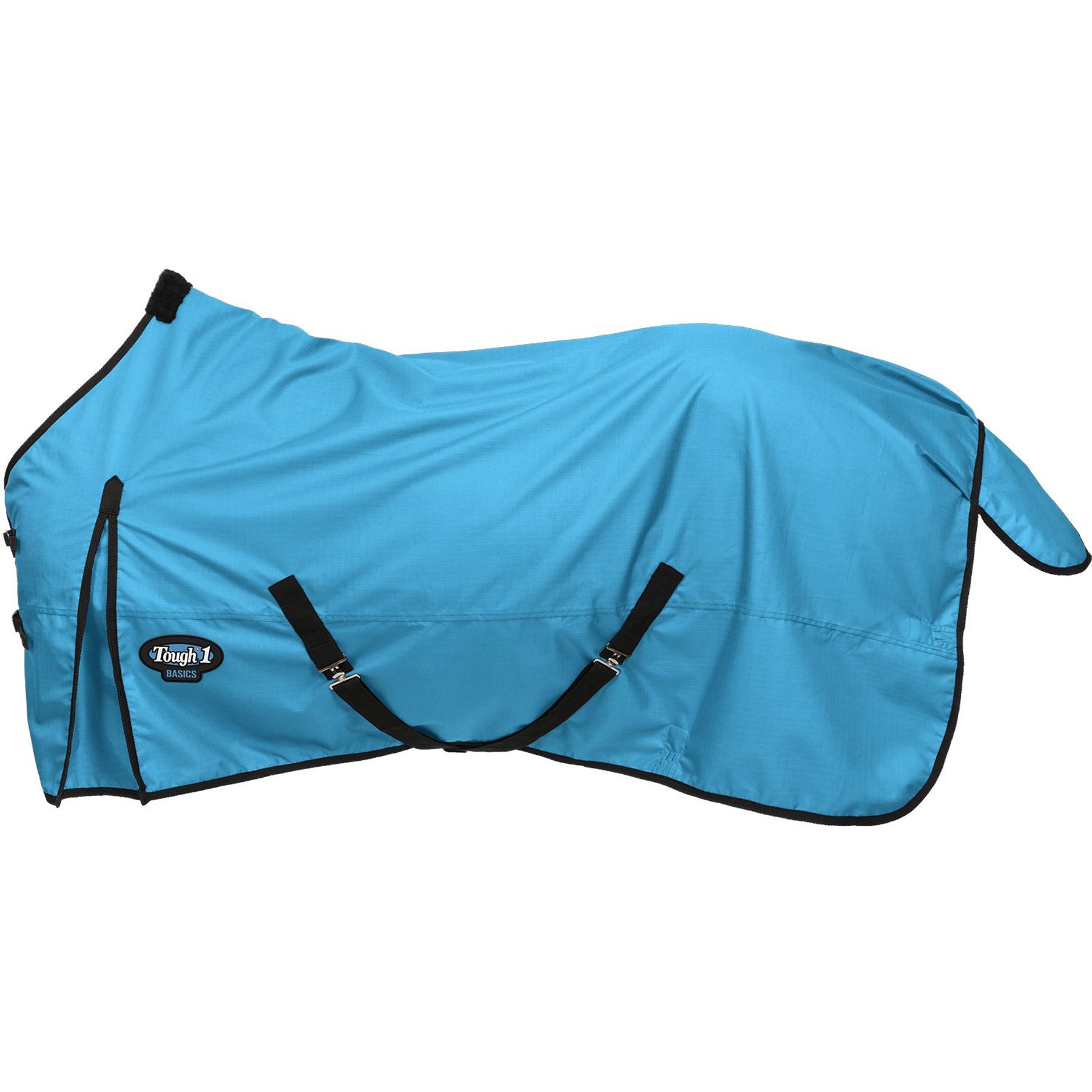 Tough1 Basics 1200D Pony Turnout Horse Sheet, Turquoise, 63-in