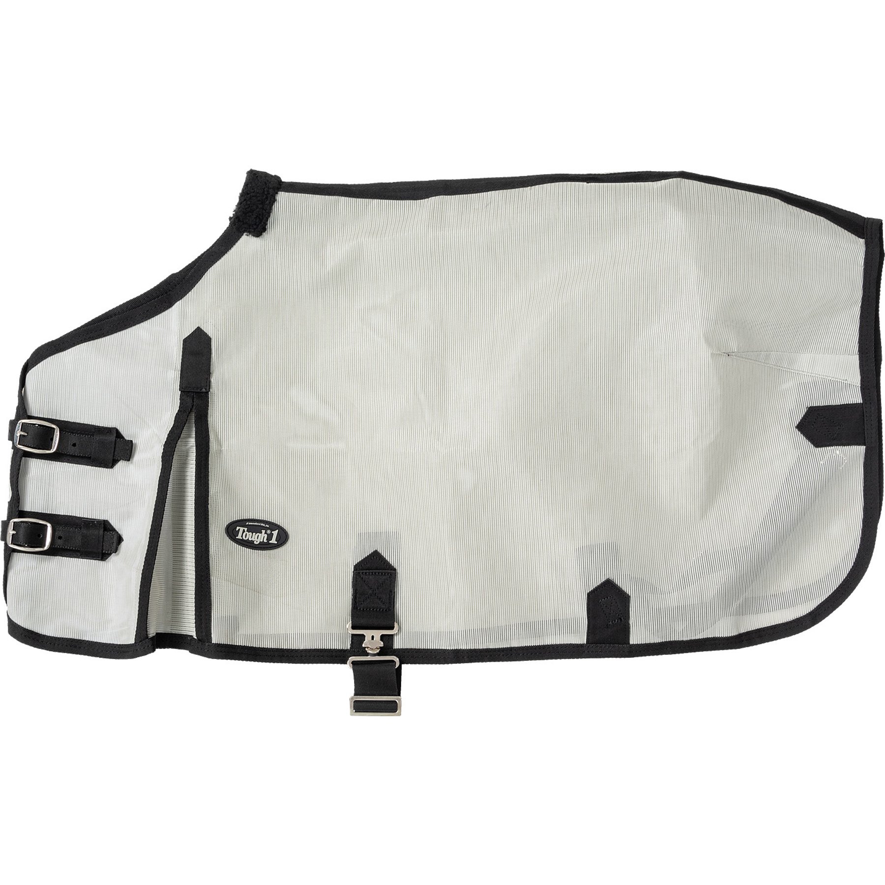 Tough1 Mini PVC Mesh Bug Barrier Horse Fly Sheet, Grey, 39-in