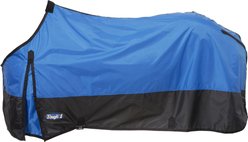 Tough1 420D Mini Closed Front Stable Horse Sheet, Royal Blue, 51-in