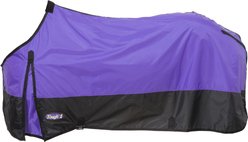 Tough1 420D Closed Front Stable Horse Sheet, Purple, 69-in