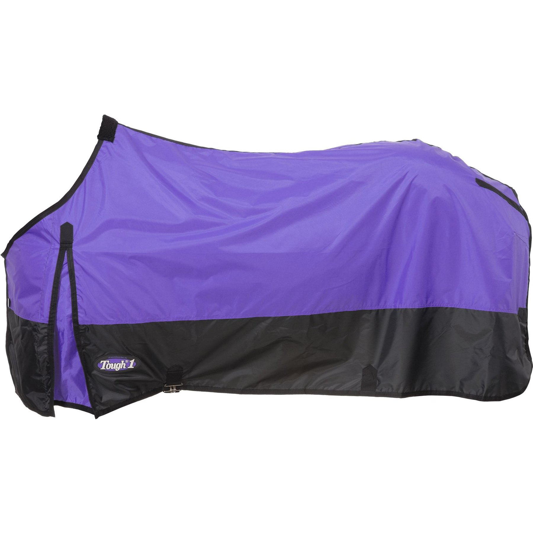 Tough1 420D Mini Closed Front Stable Horse Sheet, Purple, 48-in