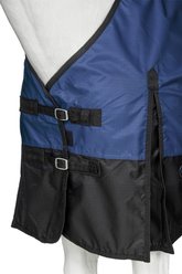 Tough1 600D Turnout Horse Sheet, Navy Blue, 78-in slide 2 of 2