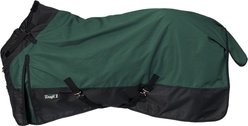 Tough1 1200D Turnout Horse Sheet with Snuggit Neck, Hunter Green, 84-in
