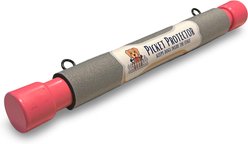 Picket Protector Dog Harness Accessory to Prevent Pets from Escaping Through Fence Pickets with Openings Less Than or Equal to 4-in, 10-in, Pink