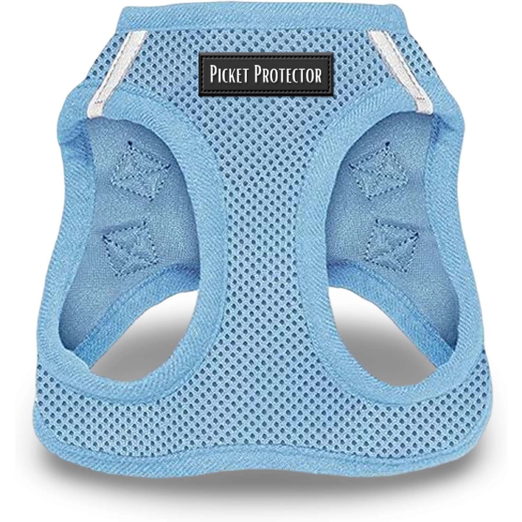 Picket Protector Classic Series Step-In Dog Harness, Baby Blue, Small: 14.5 to 16-in chest