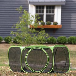 Kitty City Outdoor Catio Furniture & Play Pen Kit for Cats, Green slide 2 of 6
