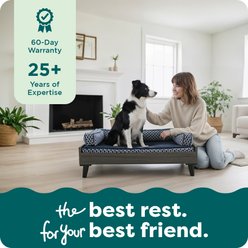 FurHaven Cat & Dog Bed Frame, Gray Wash, Large slide 2 of 8