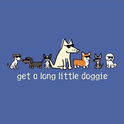Teddy the Dog Get a Long Little Doggie, Flo Blue, XXX-Large slide 2 of 2