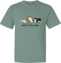 Teddy the Dog Pain in My Auss Classic Tee, Seaglass, X-Large