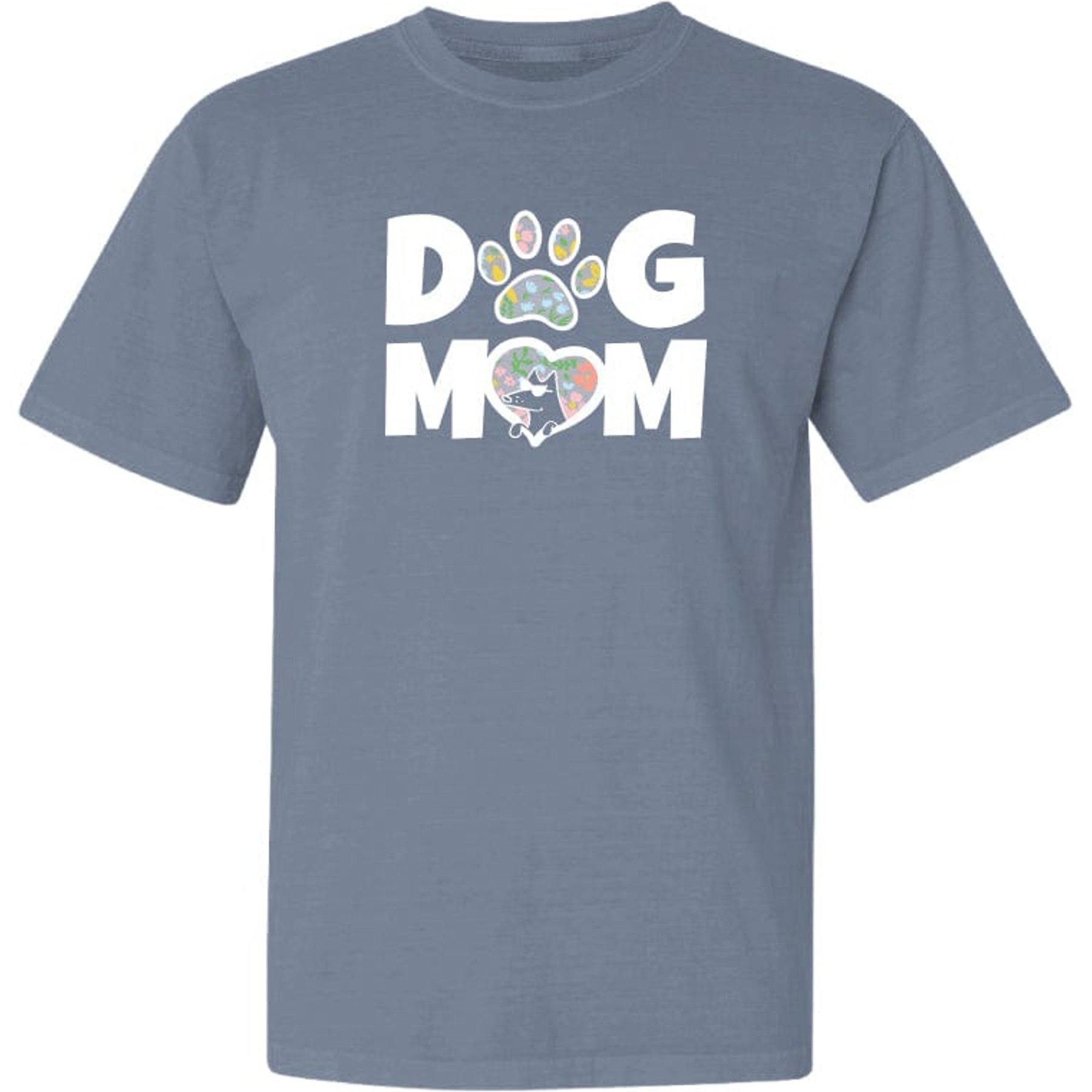 Teddy the Dog Dog Mom Classic Tee, Bluestone, XXX-Large