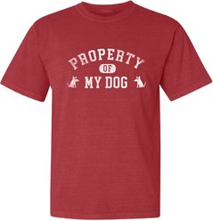 Teddy the Dog Property of My Dog Classic Tee, Fire Brick, Small