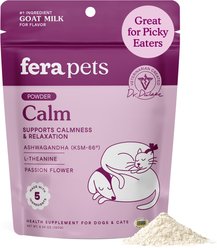 Fera Pets Calm Goat Milk Powder Supplement for Dogs & Cats, 6.34-oz pouch slide 1 of 7