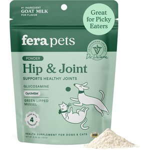 Fera Pets Hip & Joint Goat Milk for Dogs & Cats, 6.34-oz pouch