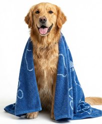 Delilah Home Drytek High Performance Pet Towel, X-Large, Navy
