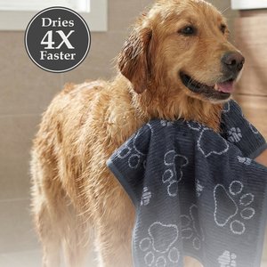 Delilah Home Drytek High Performance Pet Towel, X-Large, Black
