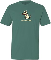 Teddy the Dog This is Not a Drill Classic Tee, Mountain Spruce, XXX-Large