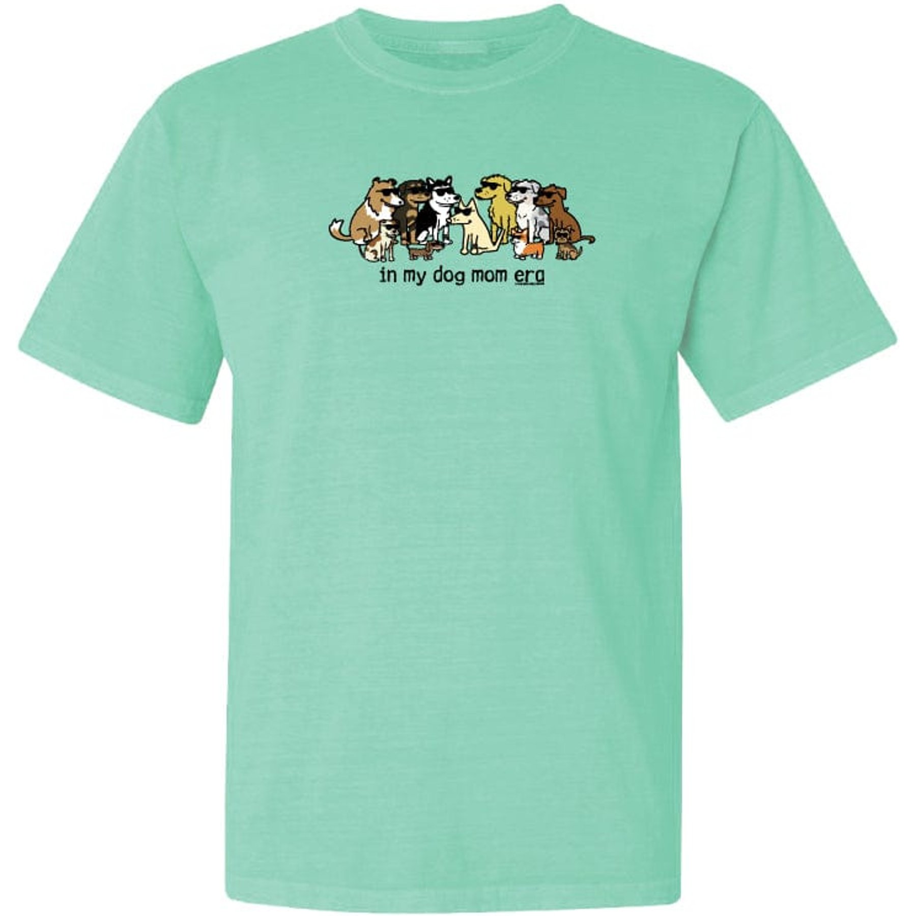 Teddy the Dog In My Dog Mom Era Classic Tee, Reef, X-Small