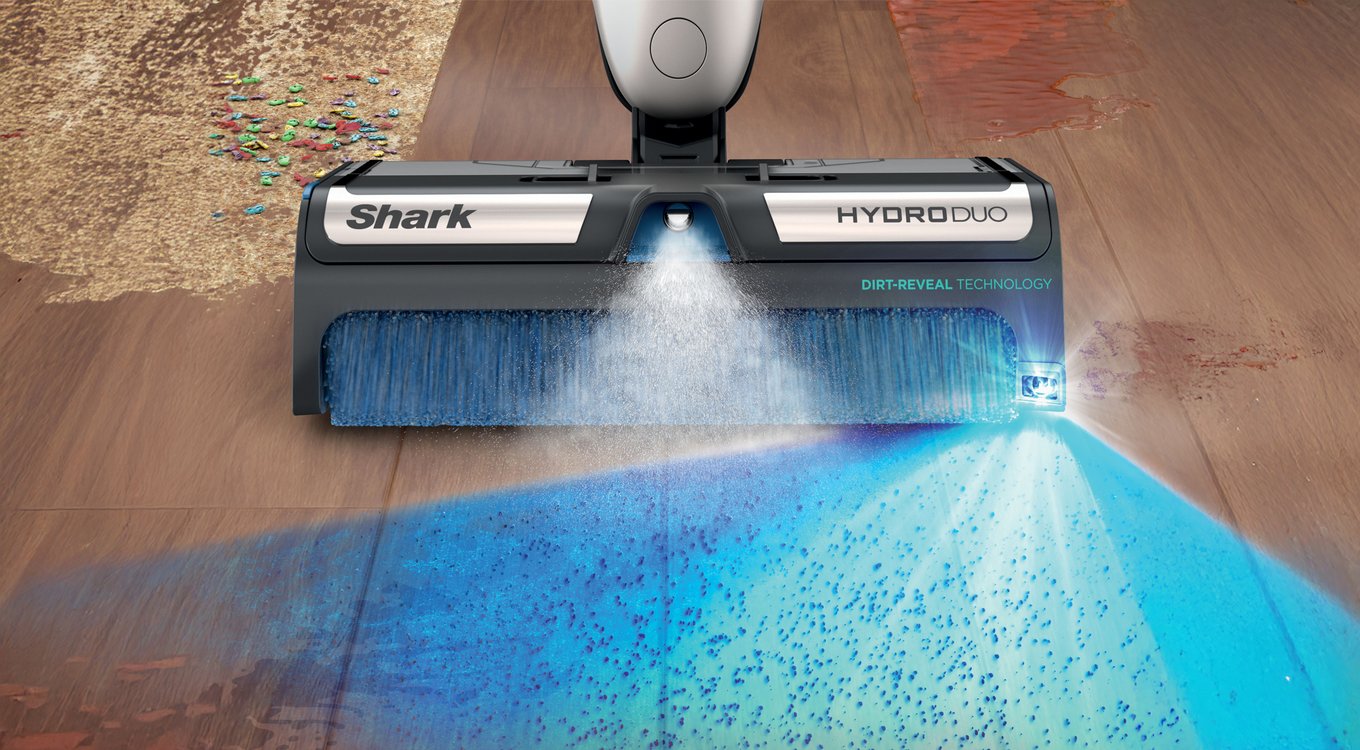 SHARK HydroDuo Cordless Wet Dry Hard Floor Vacuum & Mop, Stone Metallic ...